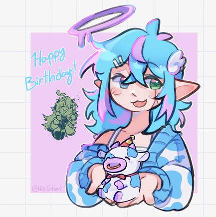 Smith Birthday :3 - Simple Shaded Half Body